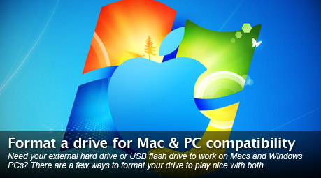 format flash drive for mac and windows
